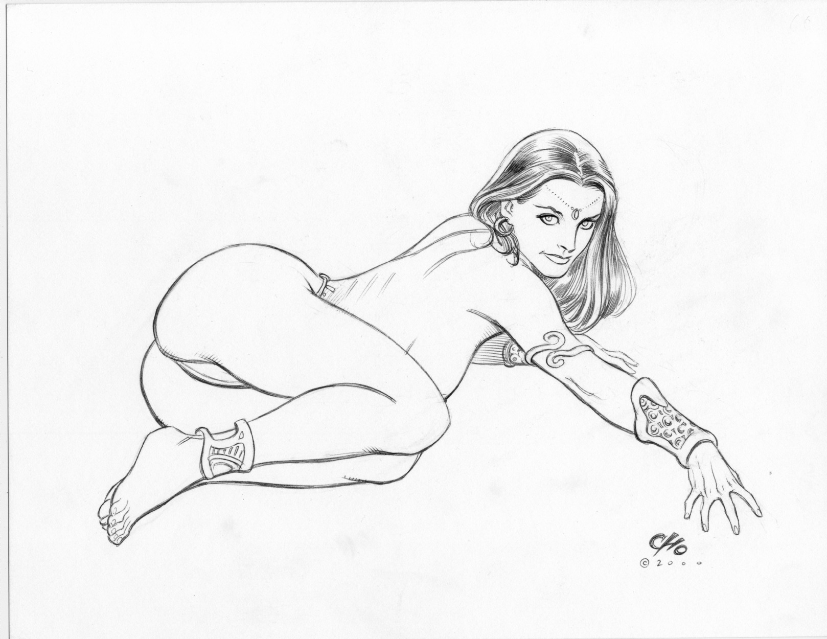 2000 a_princess_of_mars barsoom black_and_white dejah_thoris female frank_cho john_carter_of_mars rule34 signature text