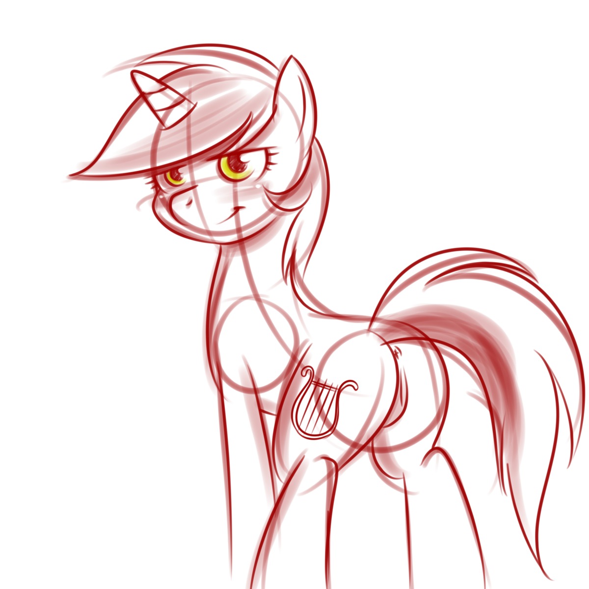 anus equine female feral friendship_is_magic horse kloudmutt lyra_heartstrings_(mlp) my_little_pony mythological_creature mythological_equine mythology pony pussy rule34 smooth_skin solo tagme tail unicorn