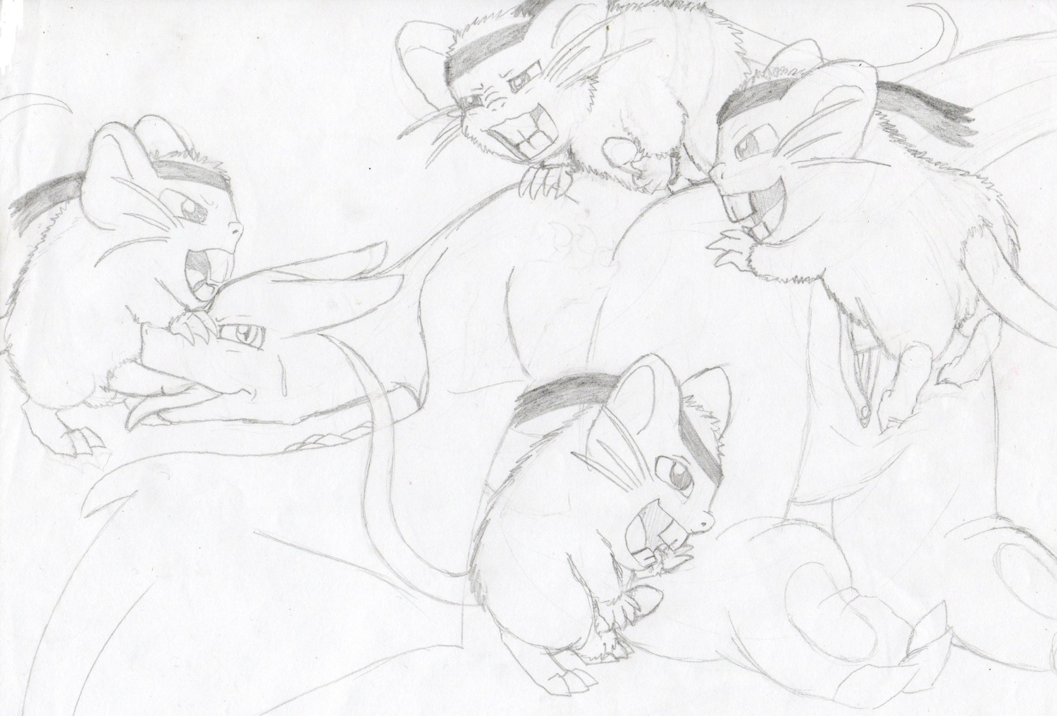 absurd_res accessory balls charizard dragon e621 erection fellatio female feral gangbang generation_1_pokemon genitals group group_sex headband hi_res interspecies larger_sub male male/female mammal membrane_(anatomy) membranous_wings monochrome mostly_nude mythological_creature mythological_scalie mythology nintendo nude open_mouth oral oral_penetration penetration penile penis penis_on_tongue pokemon pokemon_(species) raticate rodent scalie sex side_view simple_background size_difference size_play sketch submissive tail teeth thebluevibrava tongue tongue_out vaginal vaginal_penetration vulva whiskers white_background wings