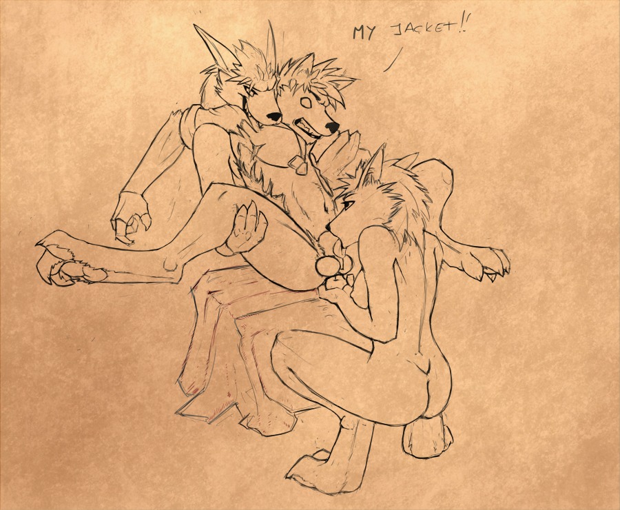 anal anal_fingering anthro balls bite blizzard_entertainment canid canine canis claws digitigrade dog_tags e621 exposed feet fellatio female female_fingering female_fingering_male fingering genitals group group_sex hindpaw interspecies knot male male/female male_fingered mammal neon_(artist) nude oral paws penile penis pinned sex simple_background sitting sketch spread_legs spreading text threesome toes trio warcraft werecanid werecreature worgen