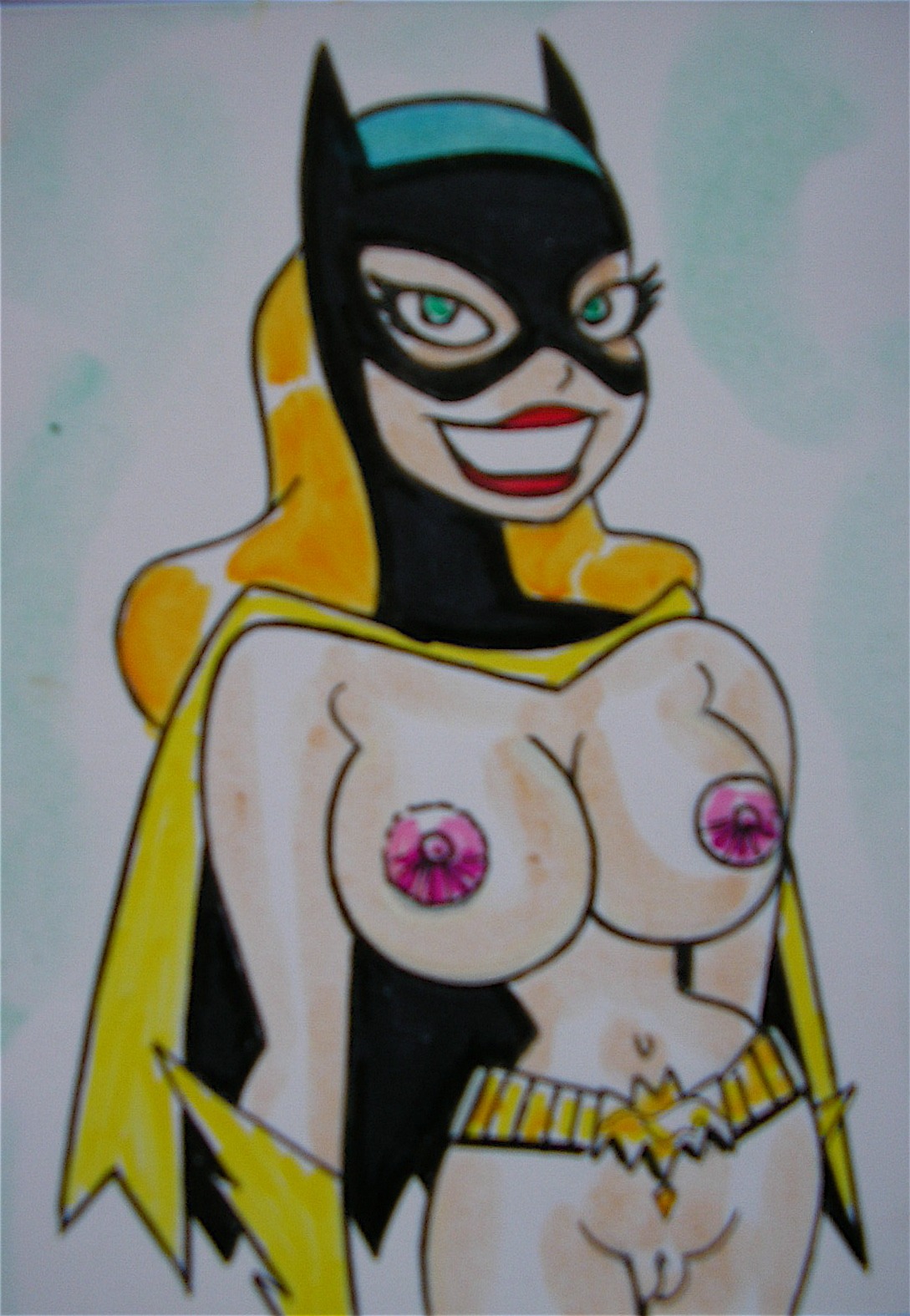 1girls barbara_gordon batgirl batman:_the_animated_series batman_(series) dc dc_comics dcau female female_only human rule34 siriguana solo