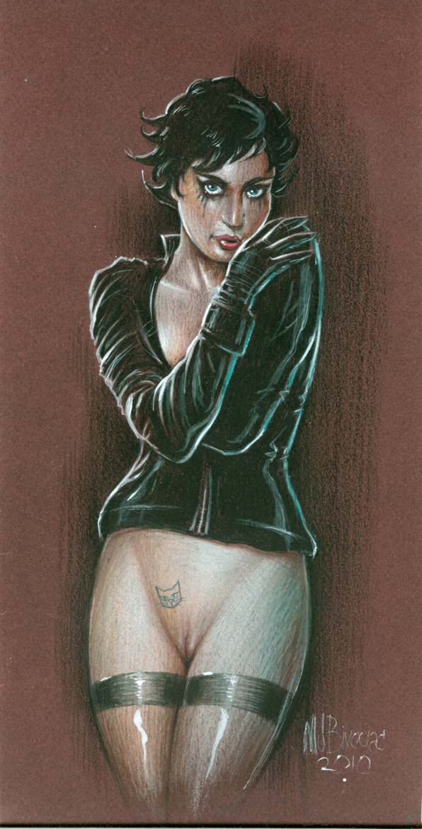 1girls 2010 batman_(series) bivouac bottomless catwoman dc dc_comics female female_only rule34 selina_kyle solo tagme tattoo