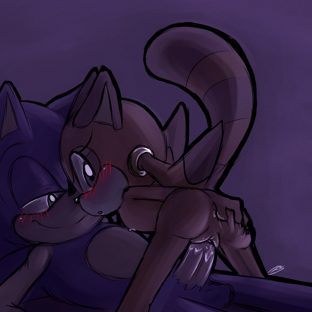 1:1 age_difference anthro anus balls big_butt big_eyes big_head big_penis black_nose blue_body blue_eyes bluechika blush bodily_fluids brown_body brown_fur butt cowgirl_position cum cum_in_vagina cum_inside cum_on_penis digital_media_(artwork) duo e621 erection eulipotyphlan eyelashes female female_penetrated flat_chested from_front_position fur genital_fluids genitals half-closed_eyes hand_on_butt happy hedgehog looking_back looking_down looking_pleasured lying male male/female male_penetrating male_penetrating_female mammal marine_the_raccoon narrowed_eyes nipples nude older_male on_back on_bottom on_model on_top penetration penile penile_penetration penis penis_in_vagina plump_labia procyonid purple_background raccoon reverse_missionary_position seductive sega sex simple_background size_difference skinny smaller_on_top smile sonic_the_hedgehog sonic_the_hedgehog_(series) spread_legs spreading straddling stretched_vagina thin_thighs toony vaginal vaginal_penetration vulva young younger_female