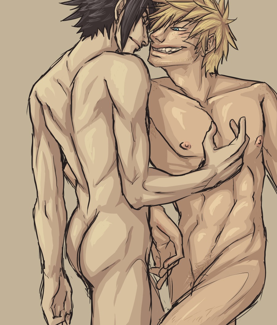 human male male_only multiple_males naruto naruto_(series) rule34 sasuke_uchiha uzumaki_naruto yaoi