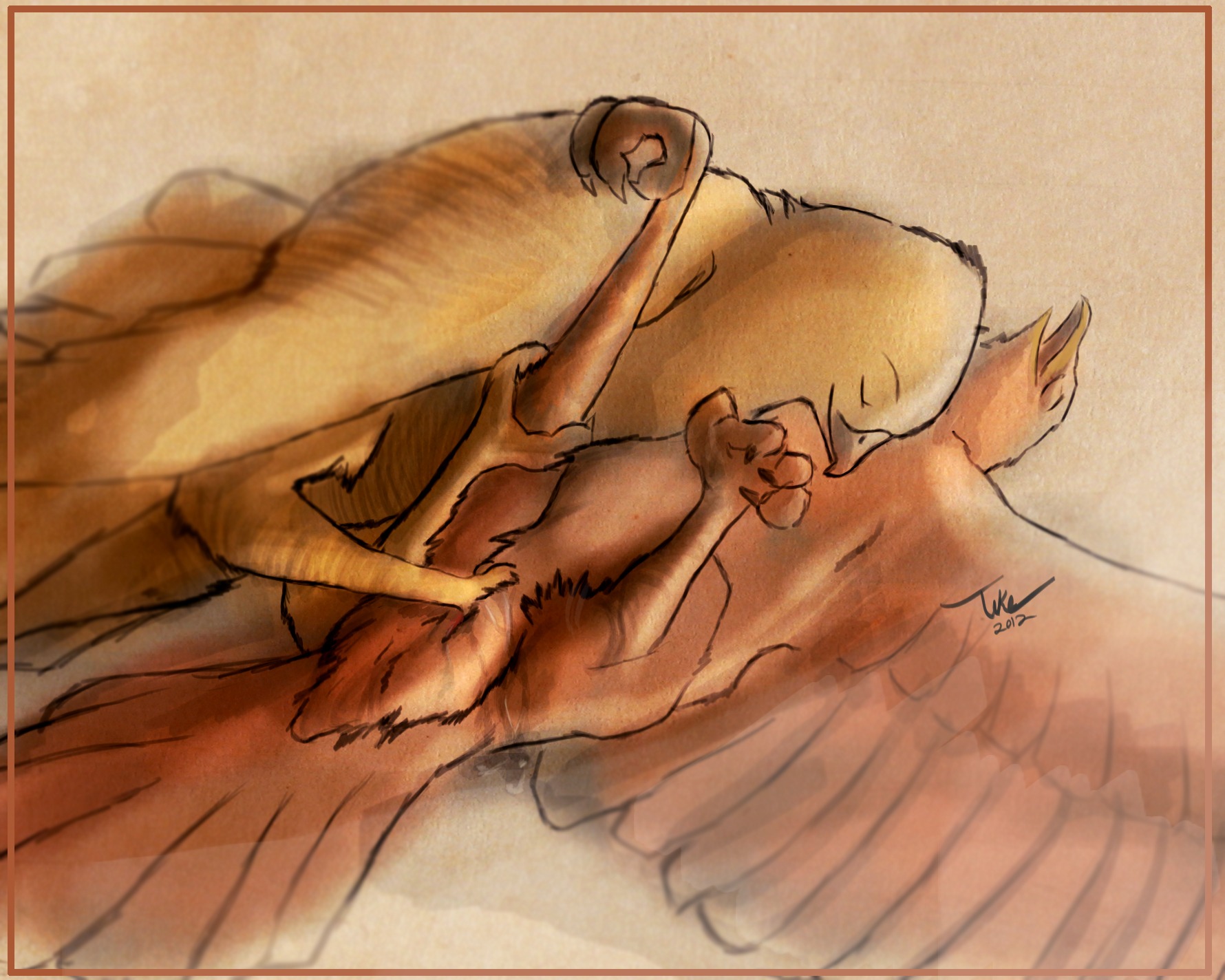2012 5:4 accipitrid accipitriform ambiguous_gender anatomically_correct anatomically_correct_cloaca anatomically_correct_genitalia animal_genitalia avian avian_butt beak bird bodily_fluids cloaca cloacal cloacal_footjob cloacal_talonjob digital_media_(artwork) duo e621 eyebrows eyes_closed falcon falconid feathered_wings feathers feet feral feral_on_feral fingering foreplay genital_fluids genitals hi_res looking_pleasured lying open_mouth penetration romantic romantic_couple simple_background spread_wings tail tail_feathers talonjob talons toes tuke vaginal_fluids wings