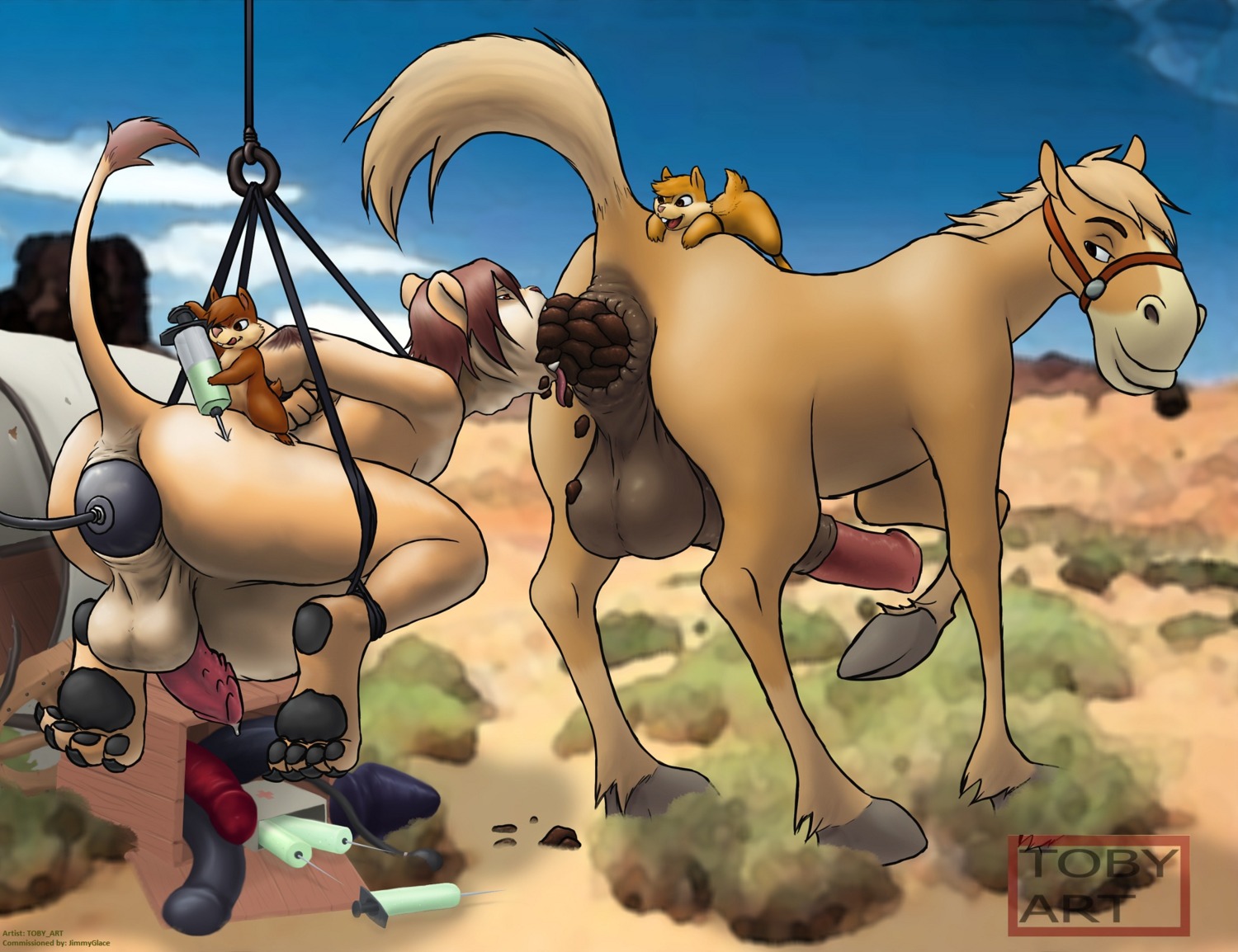 2012 anal anal_masturbation anal_penetration anal_stretching anatomically_correct anatomically_correct_genitalia anatomically_correct_penis animal_genitalia animal_penis anthro anthro_on_feral anus artist_name backsack balls bdsm belly bestiality big_anus biped black_eyebrows black_eyes blocked_feces blue_sky body_hair bondage bound box bridle brown_anus brown_balls brown_body brown_ears brown_eyes brown_face brown_fur brown_hair brown_nose brown_tail brown_tuft buckteeth butt chipmunk cloud container countershade_fur countershade_torso countershading crate curved_eyebrows curved_tail dark_eyebrows dark_eyes day desert detailed_background digital_media_(artwork) dildo dildo_in_ass dildo_insertion dipstick_tail drugs e621 eating eating_feces equid equine equine_genitalia equine_penis erection eyebrows feces feces_in_ass feces_in_mouth felid feline_genitalia feline_penis feral feral_with_hair full-length_portrait fur genitals grey_hooves ground_squirrel group hair hands_behind_back hi_res hooves horse horse_mane inflatable_dildo inflation injection interspecies jimmyglace large_penetration lidded_eyes lion looking_at_another looking_back male male_pooping mammal mane markings masturbation melody_time monotone_balls monotone_belly monotone_butt monotone_genitals monotone_hair monotone_mane monotone_penis monotone_tail multicolored_body multicolored_face multicolored_fur multicolored_tail neck_bulge object_in_ass object_penetration open_mouth orange_body orange_butt orange_ears orange_face orange_fur orange_hair orange_tail outside pantherine pecos_bill penetration penile_spines penis penis_size_difference plantigrade pooping portrait predator/prey quadruped raised_tail red_penis rodent scat_inflation scatplay sciurid sex_toy sex_toy_in_ass sex_toy_insertion short_hair short_tail size_difference sky smile snout standing stretched_mouth submissive submissive_anthro submissive_male suspension syringe tail tail_markings teeth text thin_tail tight_fit toby_art toy tuft two_tone_body two_tone_face two_tone_fur two_tone_tail underhoof what white_anus white_balls white_belly white_face wood yellow_body yellow_countershading yellow_face yellow_fur yellow_tail