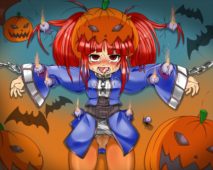 dewprism female jack-o'-lantern mint mint_(dewprism) pumpkin rule34 tagme threads_of_fate