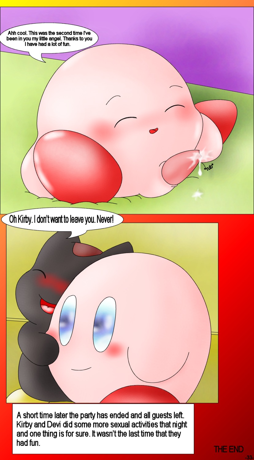 comic curby english_text kirby kirby_(series) male nintendo rule34 tagme text