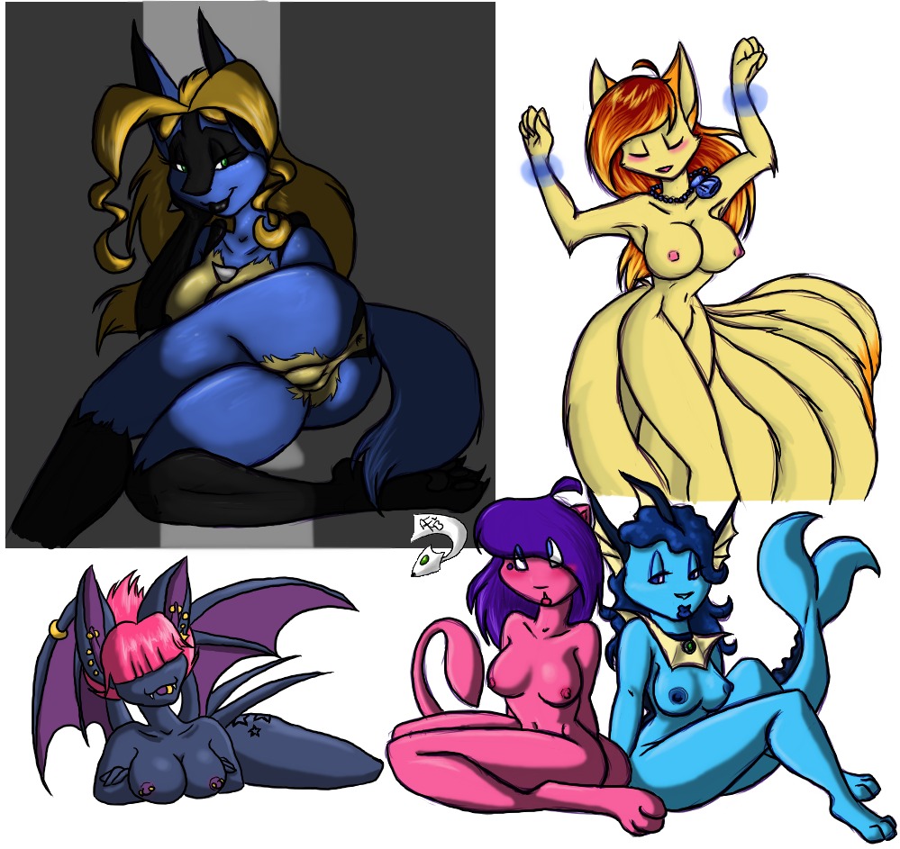 anthro canine eeveelution female fox fur furry_tail kitsune legendary_pokemon lucario mew multi_tail ninetales nintendo pokemon pokemon_(species) pokemorph rule34 straight_hair tail tails vaporeon zubat