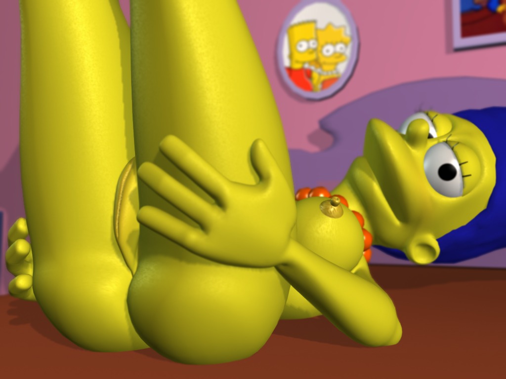 1girls 20th_century_studios 3d accurate_art_style artist_request bed breasts color female female_only human indoors lying marge_simpson nipples nude on_back rule34 solo tagme the_simpsons yellow_body yellow_skin