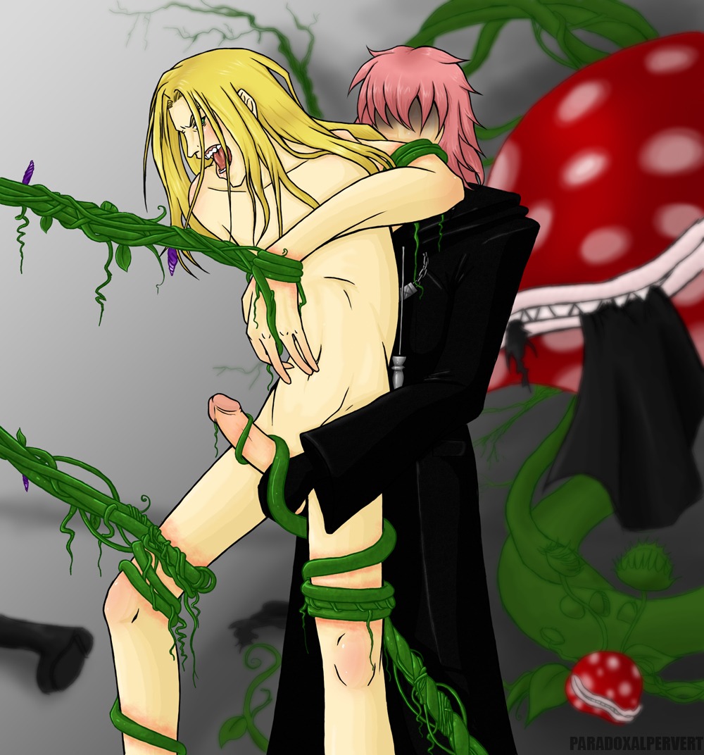 angry assisted_rape crossover dendrophilia disney flower_buds kingdom_hearts leaves male male/male male_only mario_(series) marluxia nintendo paradoxalpervert penis piranha_plant plant plant_monster plant_tentacle restrained ripped_clothing rule34 square_enix straight_hair tentacle tentacle_on_male tentacle_on_penis vexen vines