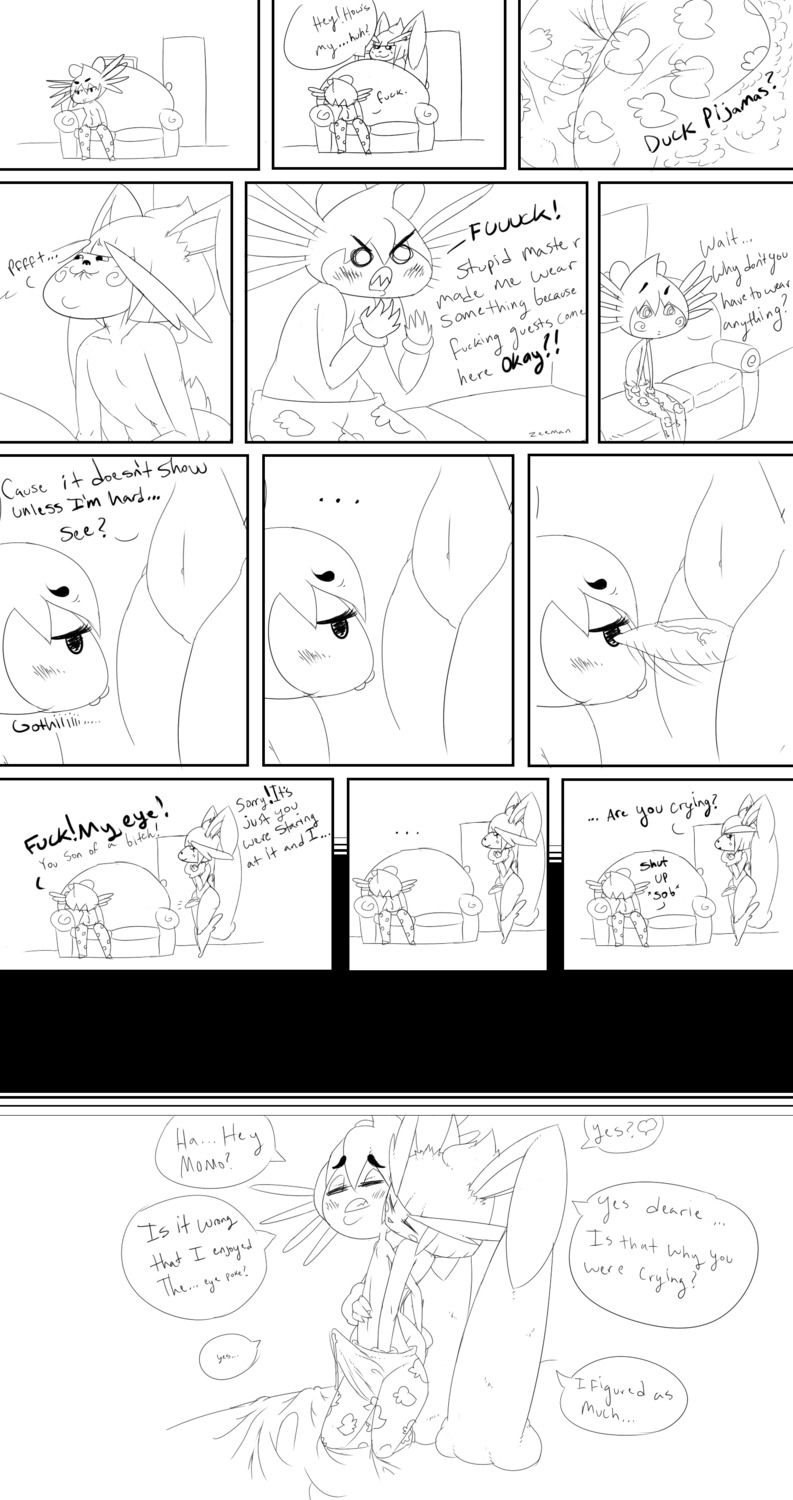 2boys fur furry gothitelle interspecies lopunny male male/male male_lopunny male_only male_pokemon monochrome multiple_males nintendo pokemon pokemon_(species) pokemon_bw pokemon_dppt rule34 zeeman