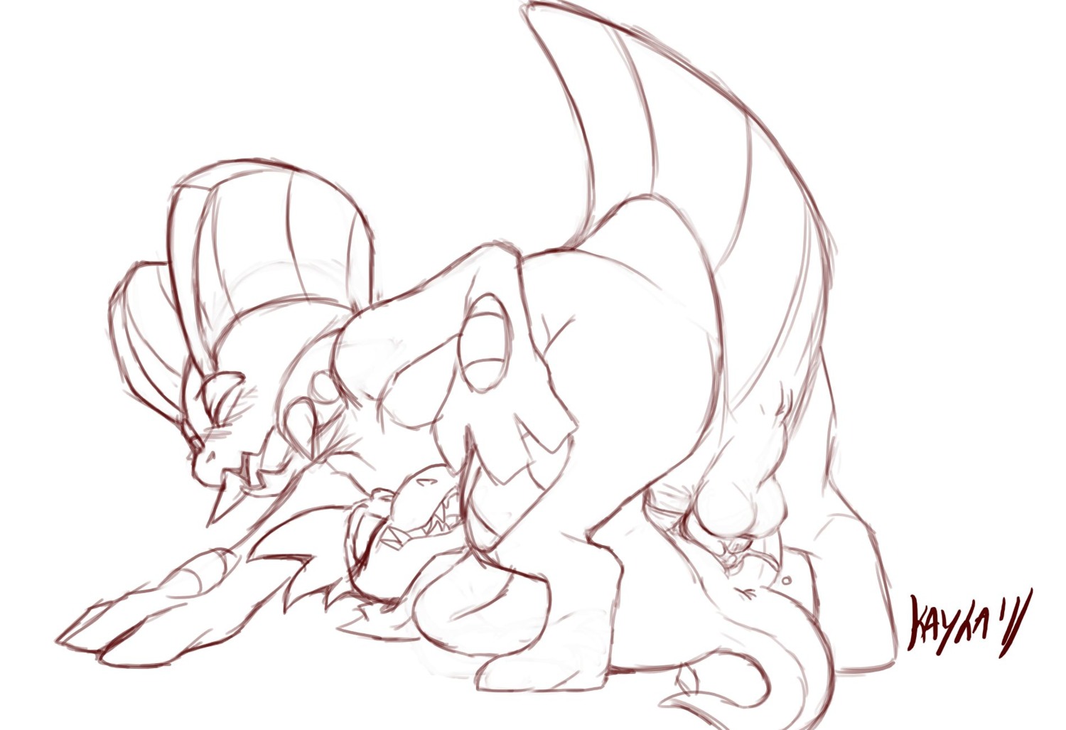anus croconaw cum female feral insertion interspecies male mel_the_hybrid monochrome nude penis pokemon pussy rule34 sex straight swampert tagme vulva