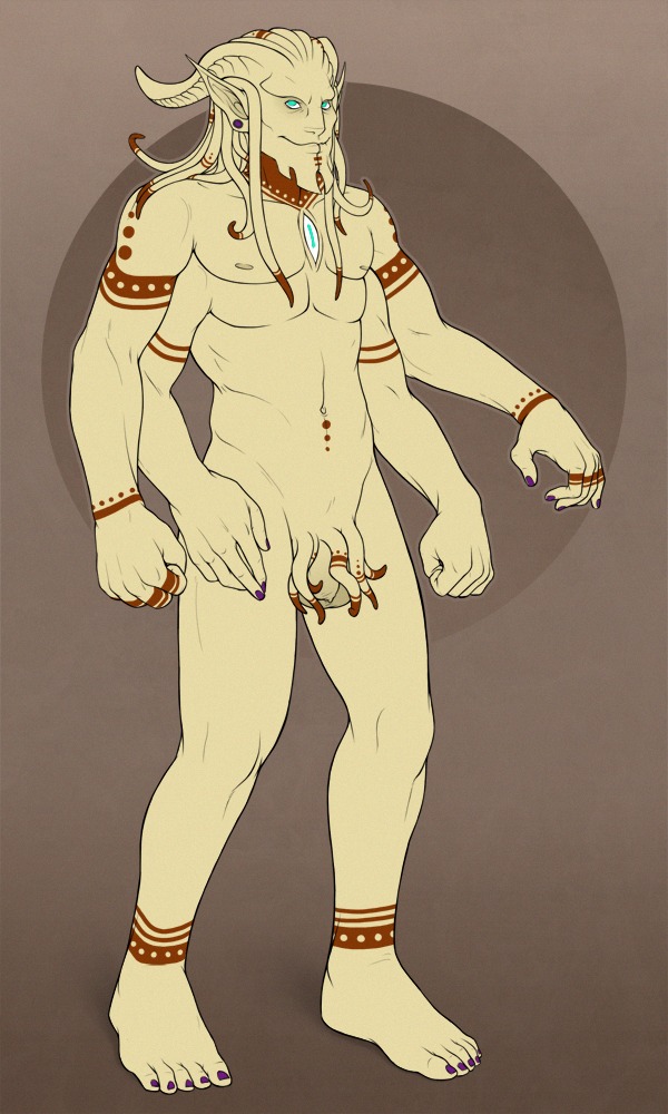 1boy balls carnivaldog collaboration daggerjaw engott horusgoddess looking_at_viewer male male_only multi_arm multi_limb muscular muscular_male nude penis rule34 solo standing tattoo tentacles