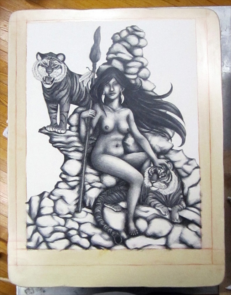female pellucidar rule34 savage_pellucidar tagme tiger_girl