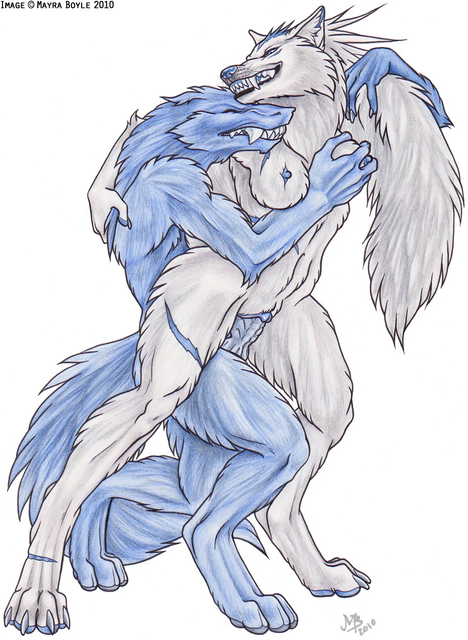 2010 anthro blue breasts canine clitoris closed_eyes eyes female from_behind fur furry male mayra_boyle nude penetration penis pussy rule34 sex straight vaginal_penetration wolf