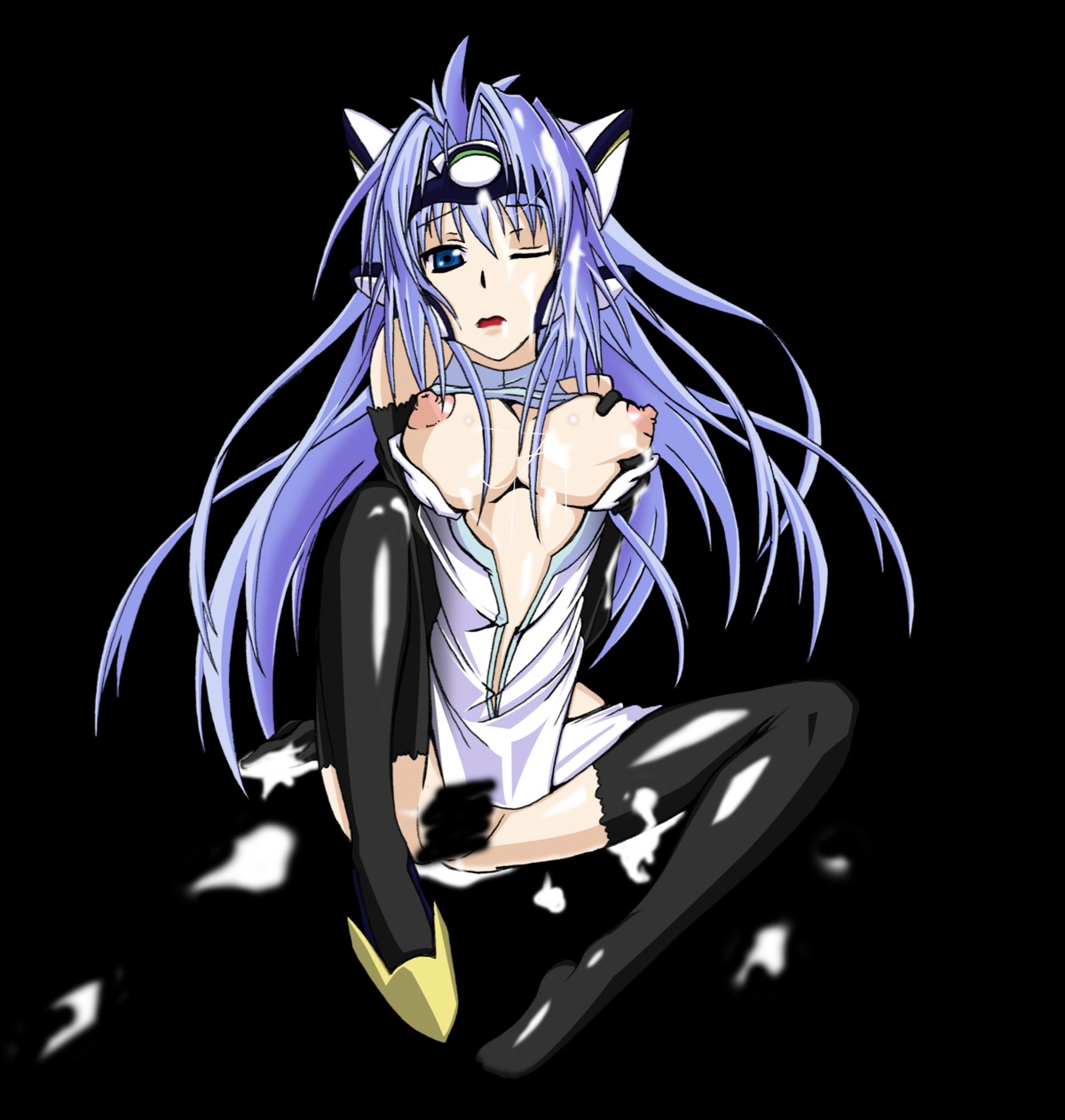 blue_hair female kos-mos rule34 tagme xenosaga