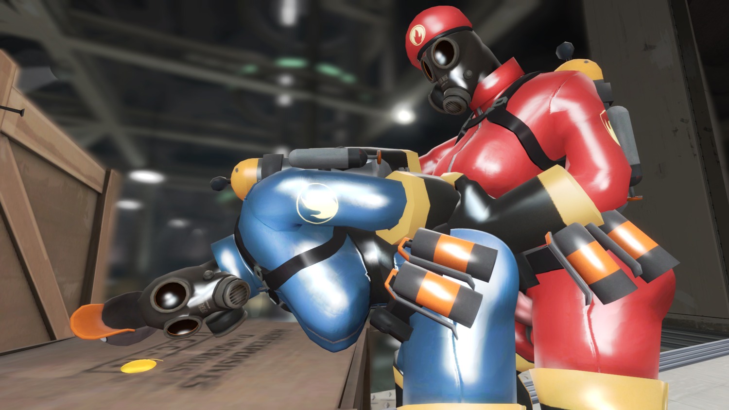 1futa 1girls 3d artist_request erect_penis erection female female_penetrated fempyro futanari garry's_mod gas_mask intersex mask masked masked_female masked_futa penetration penis pussy pyro pyro_(team_fortress_2) rule34 rule_63 sex tagme team_fortress_2 vaginal_penetration