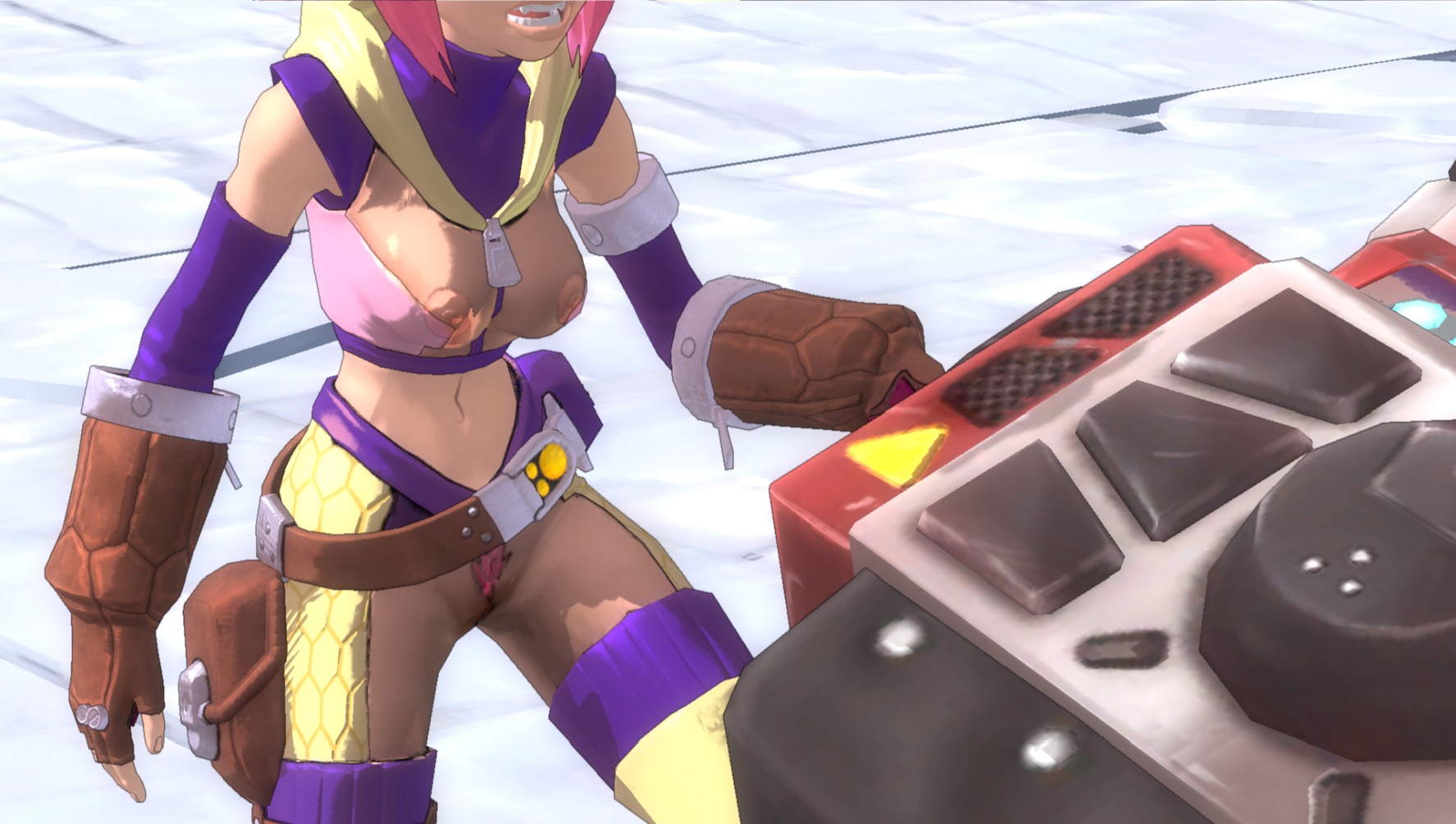 blade_kitten female kit_ballard pink_hair rule34 tagme
