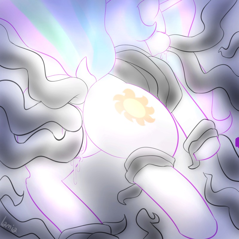 1:1 2013 all_three_filled anal anal_penetration big_butt butt coiling cutie_mark digital_media_(artwork) double_penetration double_vaginal e621 equid equine fellatio female feral friendship_is_magic genitals hasbro horn lamiaaaa mammal my_little_pony mythological_creature mythological_equine mythology oral oral_penetration penetration penile princess_celestia_(mlp) restrained sex solo tentacle_in_mouth tentacle_penetration tentacle_sex tentacles triple_penetration unicorn vaginal vaginal_penetration vulva