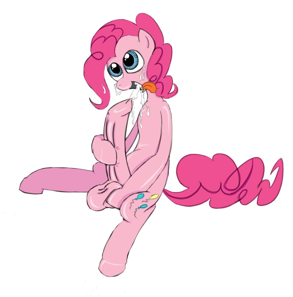 earth_pony equine female feral friendship_is_magic horse litcigarette my_little_pony pinkie_pie_(mlp) pony rule34 straight_hair tagme tail