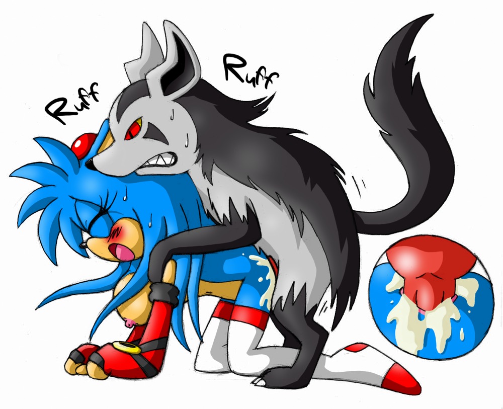 all_fours beige_skin black_fur black_nose blue_fur blue_hair breasts claws closed_eyes colored crossover cum doggy_style female fingerless_gloves fur furry furry_ears furry_only furrytoons gloves graena grey_fur interspecies male mightyena nipples nude open_eyes open_mouth original_character paws pointy_ears pok&eacute;mon_(species) pokemon pokemon_(species) pokephilia purity_the_hedgehog pussy red_eyes rule34 sex sharp_teeth side_view sonic_(series) straight vaginal_penetration white_background yellow_sclera