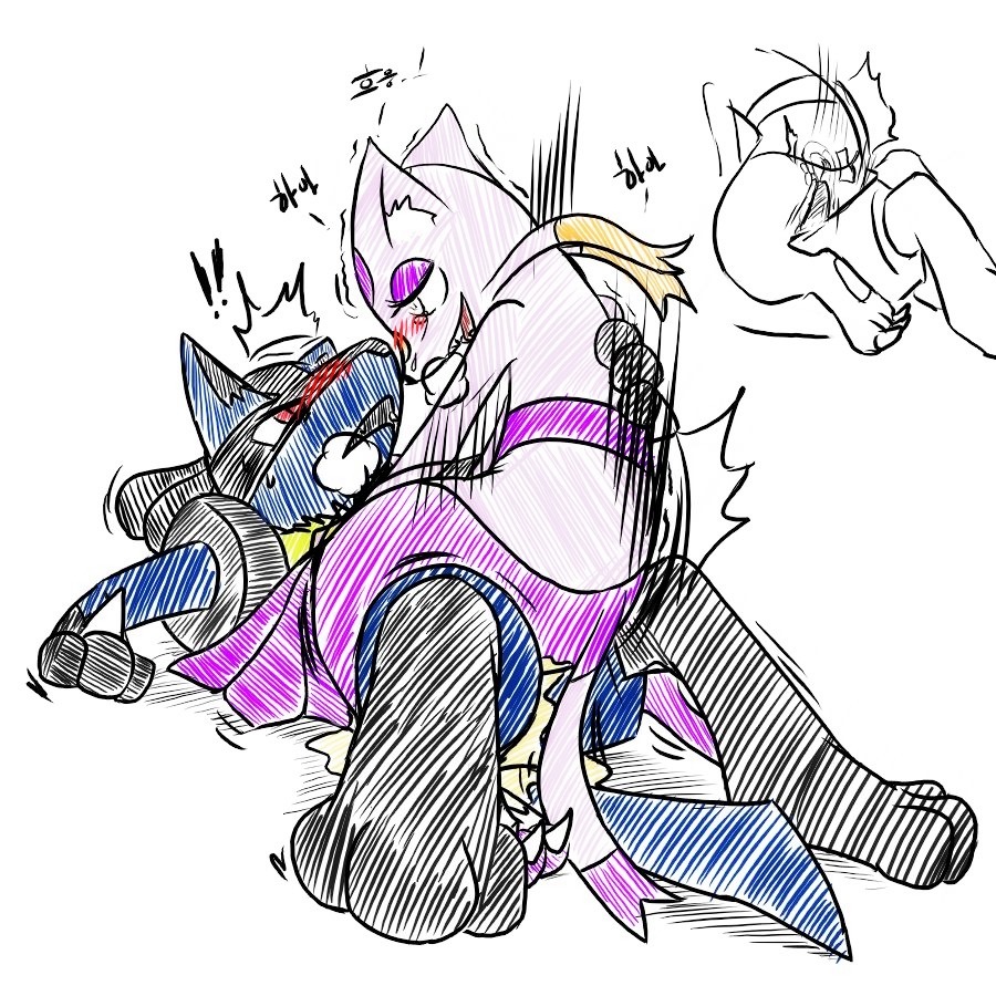 female furry lucario male mienshao pokemon pokemon_(species) rule34 tagme