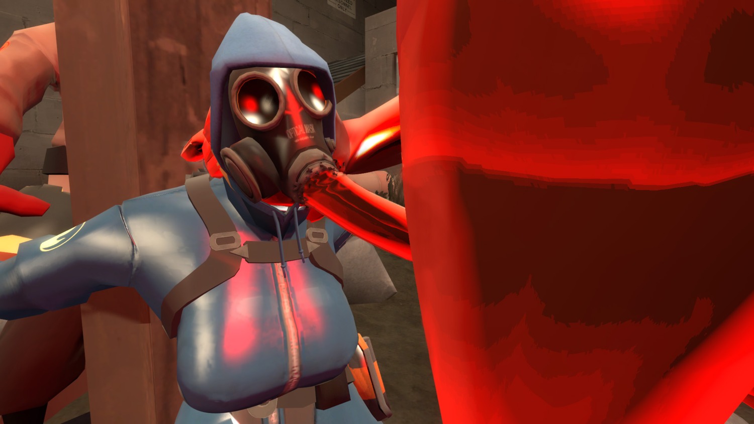 1girls 2boys 3d artist_request female fempyro garry's_mod heavy_(team_fortress_2) human human_female human_male human_only male medic_(team_fortress_2) oral oral_sex pyro_(team_fortress_2) rape rule34 sex straight tagme team_fortress_2