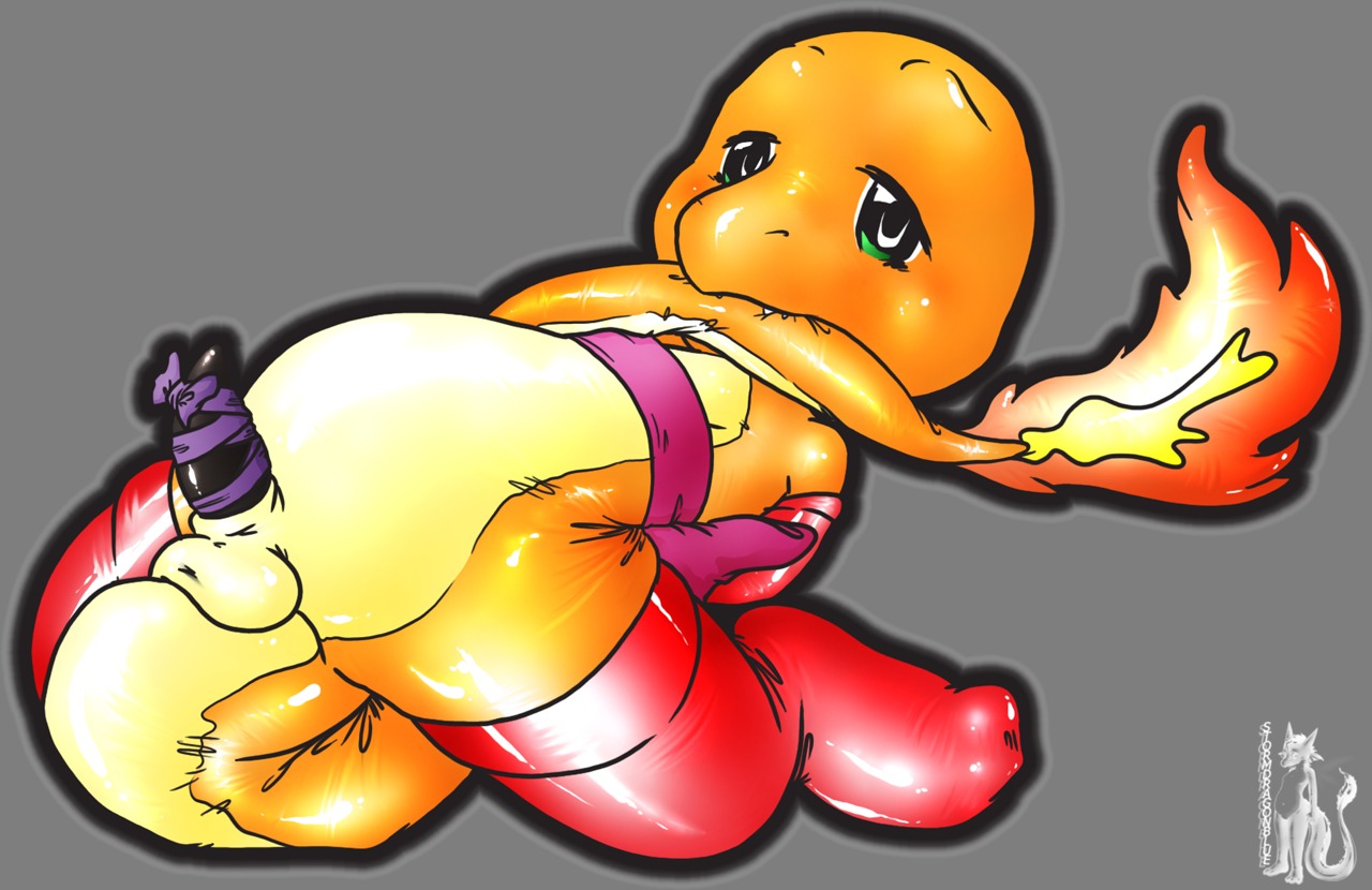 charmander color fire male male_only nintendo pok&eacute;mon_(species) pokemon pokemon_(species) pokemon_rgby rule34 solo tail tail_fire transparent_background