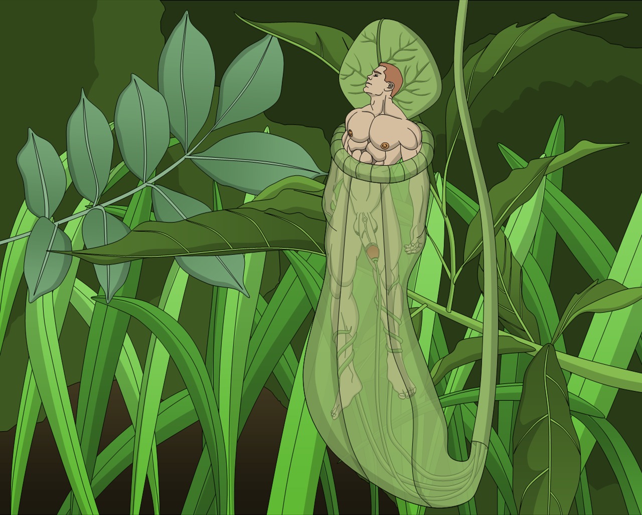 1boy big_penis dominated flower imminent_death inanimate male male_only male_urethral_insertion malesub nath66 nepenthes orange_hair penile_urethral_insertion penis pitcher_plant plant plant_tentacle plant_vore plants rule34 soft_vore stuck tentacle tentacle_in_penis tentacle_on_male trapped urethral_insertion urethral_penetration vines