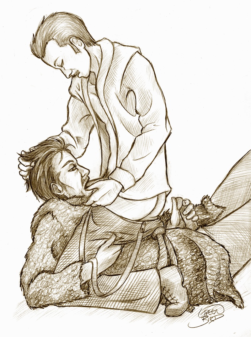 dr._watson male male_only rule34 sherlock_holmes tagme traditional_media_(artwork)