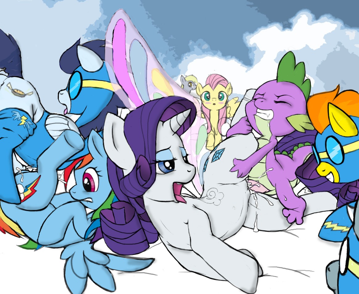 baginazard cloud derpy_hooves dragon equine female feral fleetfoot_(mlp) fluttershy_(mlp) friendship_is_magic horse interspecies male my_little_pony pegasus pony rainbow_dash_(mlp) rarity_(mlp) rule34 scalie sex smooth_skin soarin_(mlp) spike_(mlp) spitfire_(mlp) unicorn wonderbolts_(mlp)