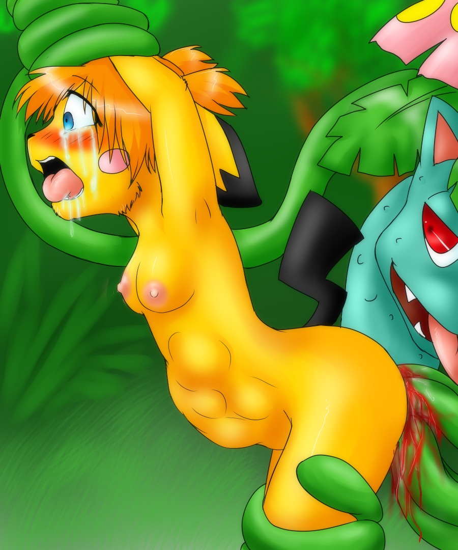 5:6 abdominal_bulge ambiguous_gender anthro anthro_on_feral anthrofied balddumborat bestiality blood blue_eyes blush bodily_fluids bound breasts crying defloration drooling duo e621 female feral forced generation_1_pokemon generation_2_pokemon gore interspecies mammal momoko_(balddumborat) nintendo nude penetration pichu pokemon pokemon_(species) pokemorph rape red_eyes rodent saliva sex size_difference small_breasts tears tentacle_rape tentacle_sex tentacles tongue vaginal vaginal_penetration venusaur young