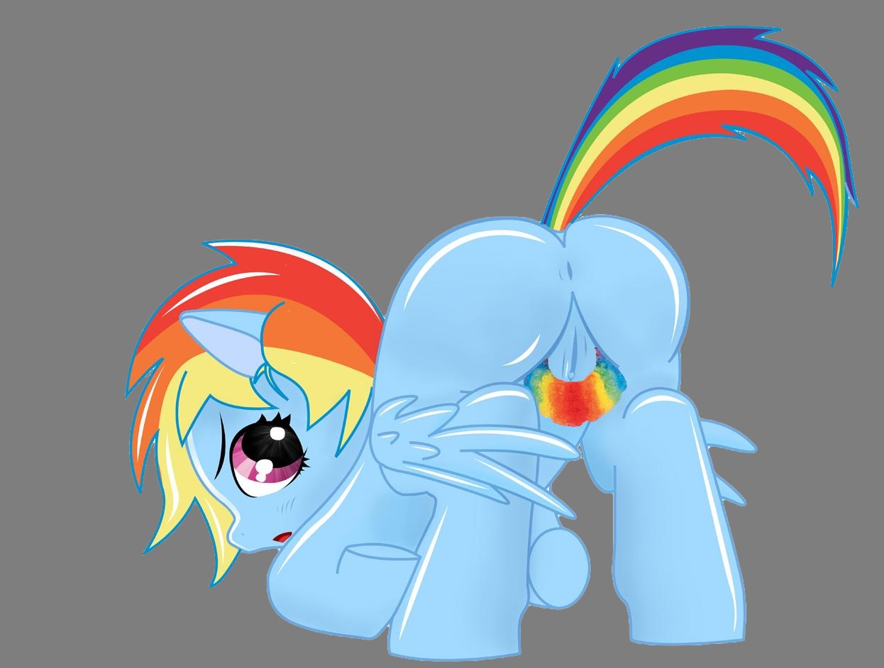 equine female feral friendship_is_magic horse my_little_pony pegasus pony rainbow_dash_(mlp) rule34 smooth_skin tagme