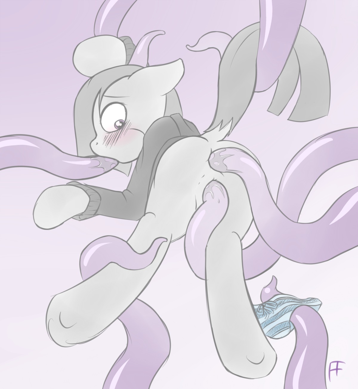 all_three_filled anal anal_penetration blush clothing digital_media_(artwork) double_penetration e621 earth_pony equid equine fearingfun fellatio female feral friendship_is_magic fur genitals grey_body grey_fur grey_hair grey_tail hair hasbro hi_res horse mammal marble_pie_(mlp) multiple_penetration my_little_pony oral oral_penetration penetration penile pony restrained sex solo tail tentacle_in_mouth tentacle_penetration tentacle_sex tentacles triple_penetration vaginal vaginal_penetration vulva