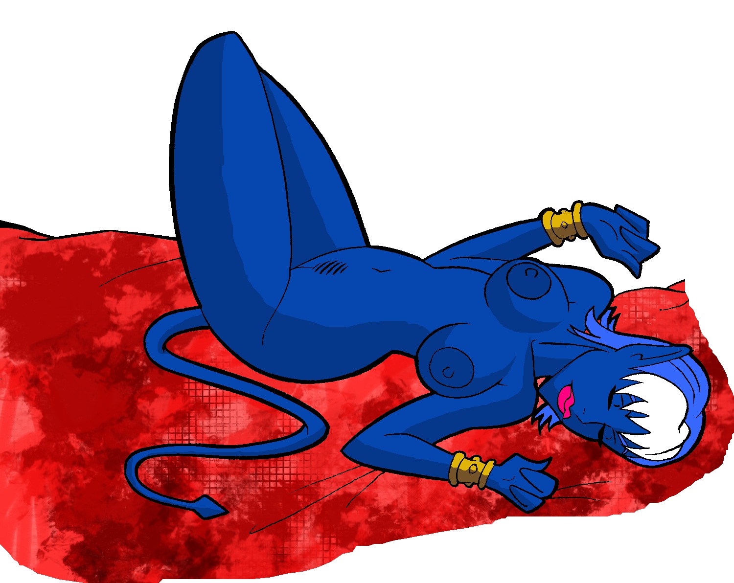 blue_skin exiles female marvel marvel_comics nocturne_(x-men) nude rule34 talia_wagner tulio x-men
