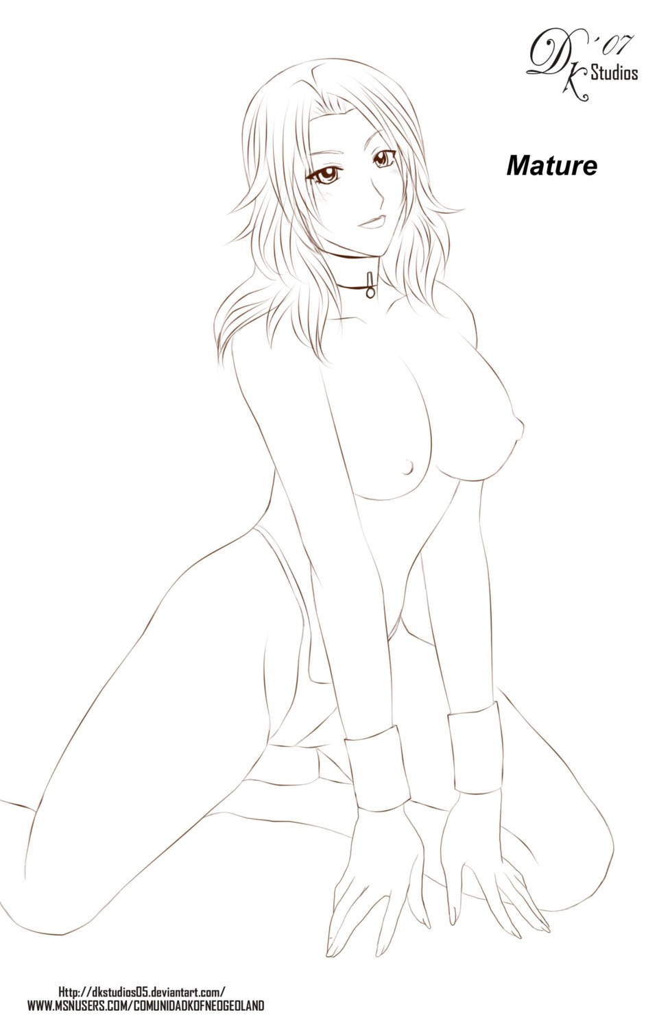 female king_of_fighters mature_(kof) pointy_chin rule34 tagme