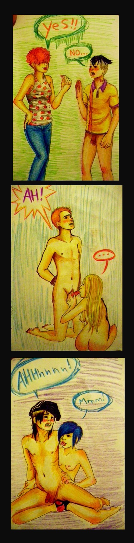 ed_(ed_edd_n_eddy) ed_edd_n_eddy edd eddy_(ed_edd_n_eddy) female human kanker_sisters lee_kanker male male_penetrated marie_kanker may_kanker pinkuusagi puberty pubes pubic_hair rule34 straight straight_hair