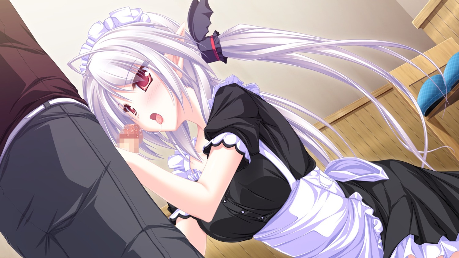 censored elf female game_cg grey_hair maikaze_no_melt male penis rule34 suzu_(suzukaze_no_melt) whirlpool