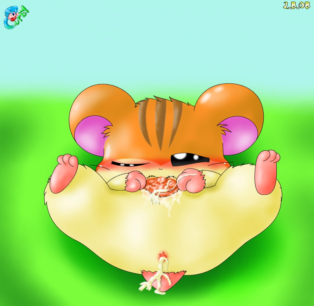 2008 anus blush cum curby female hamster hamtaro_(series) pussy rule34 sandy_(hamtaro) tagme