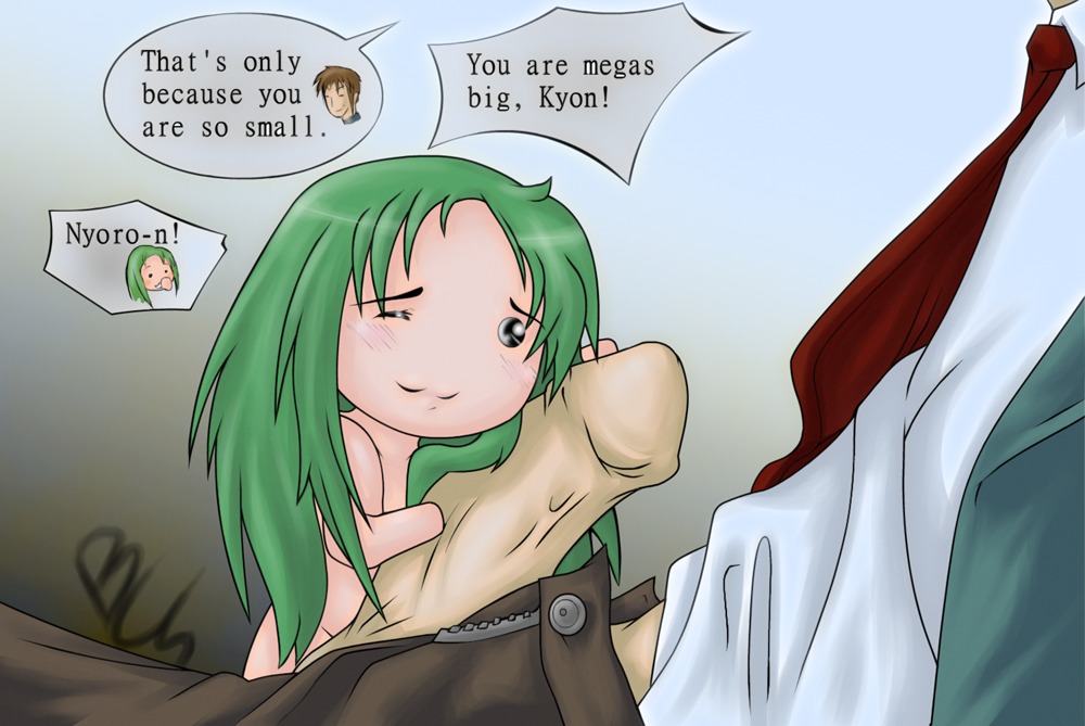bcs churuya clothing female kyon meme nyoro~n rule34 straight_hair suzumiya_haruhi_no_yuuutsu uncensored