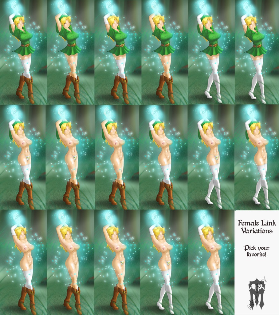 female hylian link nintendo rule34 rule_63 slappymeats straight_hair the_legend_of_zelda