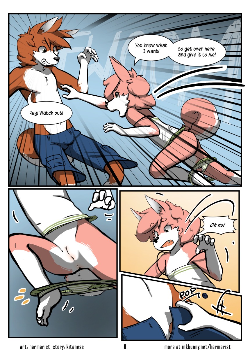 accident akita animal_genitalia animal_penis anthro anus belly bottomless bottomwear bottomwear_pull brother_(lore) brother_and_sister_(lore) button_(fastener) canid canine canine_genitalia canine_penis canis clothed clothing clothing_pull comic domestic_dog duo e621 falling fangs female fur genitals green_camisole green_clothing green_panties green_underwear harmarist hi_res in_heat incest_(lore) intraspecies kaoru_(kitaness) knot loli male mammal multiple_scenes nipples off_shoulder ohio_heat open_bottomwear open_clothing open_pants orange_body panties panties_down pants pants_pull partially_clothed pattern_bottomwear pattern_clothing pattern_panties pattern_underwear penis pink_body rape_face ruffled_camisole ruffled_panties ruffled_underwear shirt shorts sibling_(lore) sister_(lore) speed_lines spitz striped_bottomwear striped_clothing striped_panties striped_underwear stripes tank_top teeth text topless topwear tripping underwear underwear_down undressing url vulva white_belly yoko_(kitaness) young young_anthro