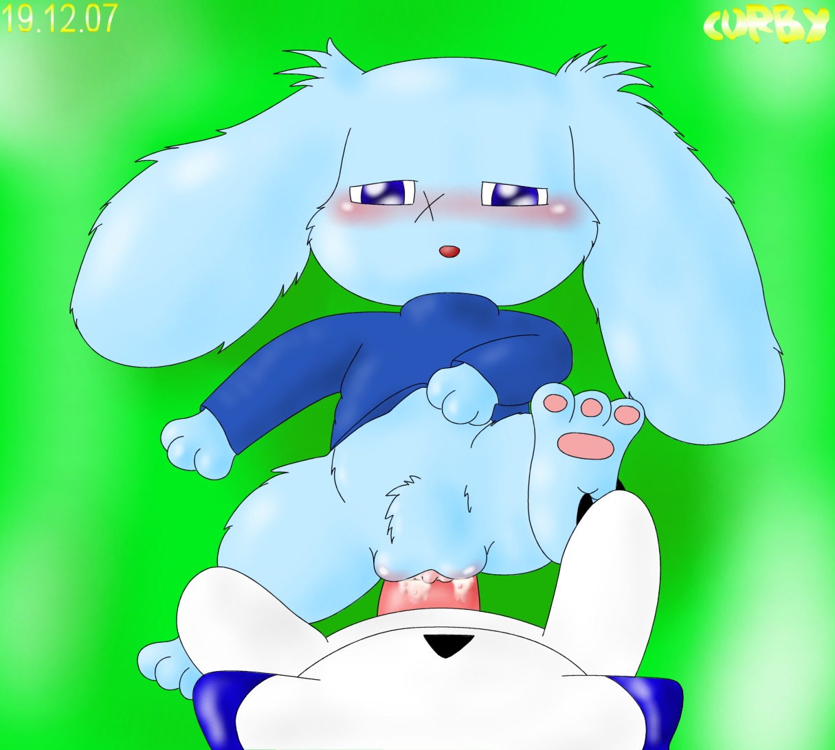 2007 cave_story crossover culumon curby digimon digimon_(species) digimon_tamers female male mimiga monster_boy rule34 sex sue_sakamoto tagme