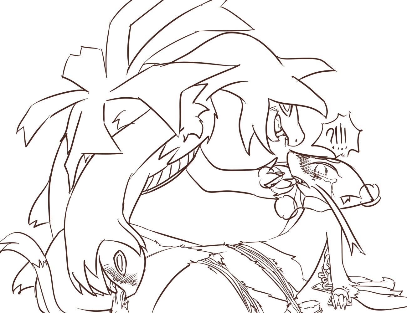 female hydreigon mienshao pokemon pokemon_bw rule34 tagme