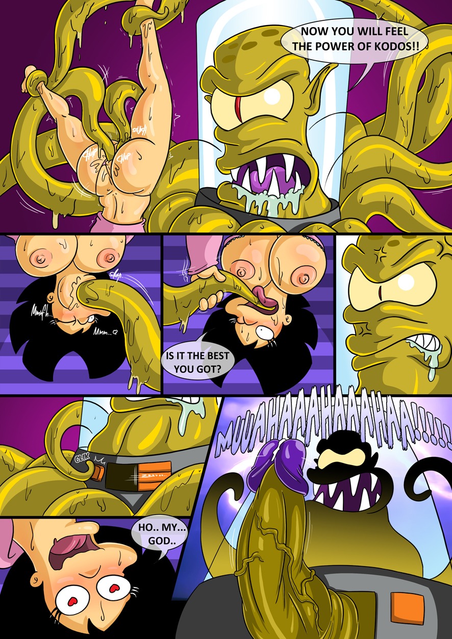 alien amy_wong anal anal_penetration anus big_breasts bodily_fluids breasts butt comedy_central comic crossover dialogue double_penetration duo e621 english_text erection female female_penetrated futurama genital_fluids genitals heart_eyes heart_symbol hi_res human kodos kogeikun male male/female male_penetrating male_penetrating_female mammal nipples not_furry open_mouth penetration penis precum pupils rigellian_(the_simpsons) saliva sex slime tentacles text the_simpsons unusual_pupils vaginal vaginal_penetration vulva