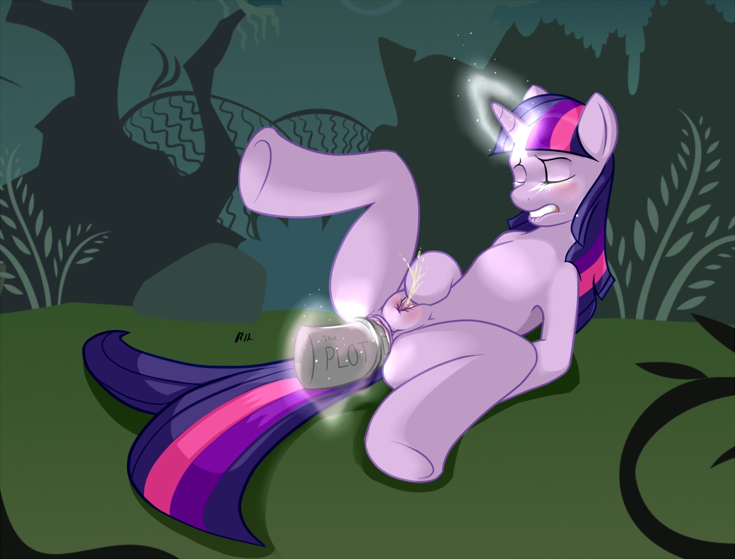 2011 anal anal_masturbation anal_penetration anus bite bodily_fluids detailed_background dildo e621 ejaculation equid equine eyes_closed female forest friendship_is_magic fur genital_fluids genitals grass hair hasbro hi_res horn magic mammal mane masturbation multicolored_hair my_little_pony mythological_creature mythological_equine mythology orgasm outside penetration plant purple_body purple_fur purple_hair severus sex_toy solo tail tears the_plot_device toying_self tree twilight_sparkle_(mlp) two_tone_hair unicorn vaginal vaginal_fluids vaginal_masturbation vaginal_squirting vulva wood