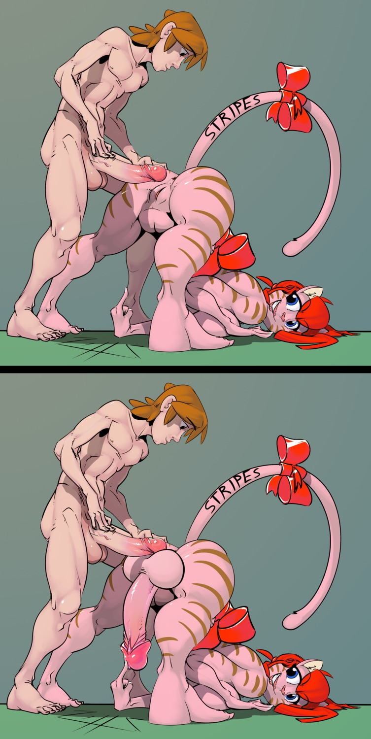 2014 absurd_res aldo_(my_life_with_fel) animal_humanoid anthro anus ass_up backsack balls bent_over breasts butt cat_humanoid domestic_cat duo e621 erection fel_(my_life_with_fel) felid felid_humanoid feline feline_humanoid felis female genitals herm herm/male hi_res human human_on_anthro humanoid imminent_sex intersex intersex/male interspecies looking_back male male/female mammal mammal_humanoid my_life_with_fel nude penis presenting presenting_hindquarters sequence sex smile vulva zillford