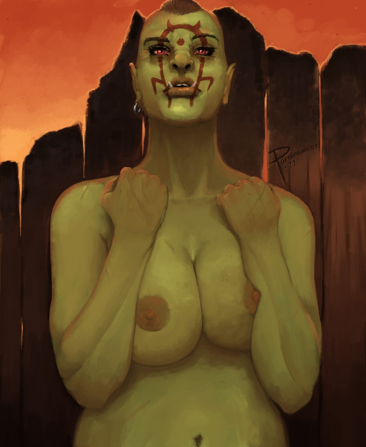 female green_skin orc orc_(warcraft) orc_female rule34 solo solo_female tagme world_of_warcraft