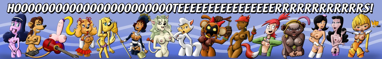 6+girls aardman_animations amelia_bedelia anthro bouncywild bow brandy_&amp;_mr_whiskers brandy_harrington canary_yellow canine cartoon_network cats_don't_dance clothing crossover dark-skinned_female dark_skin disney disney_channel doctor_girlfriend dog dotty_dog drawn_together dreamworks elma_(tenchi_muyo!) ewok female female_only flushed_away foster's_home_for_imaginary_friends fox_ears fox_girl fox_tail foxxy_love frankie_foster fur furry get_along_gang heartless hentai_boy homestarrunner jay_ward_productions kingdom_hearts latara maid mammal marzipan multiple_females natasha_fatale nipples panties paramount_pictures pubic_hair rainbow_brite rita_malone rocky_and_bullwinkle rule34 sawyer skirt sofia_tutu square_enix star_wars star_wars:_ewoks tenchi_muyo! tenchi_muyo!_gxp the_raccoons toon_disney venture_brothers warner_brothers